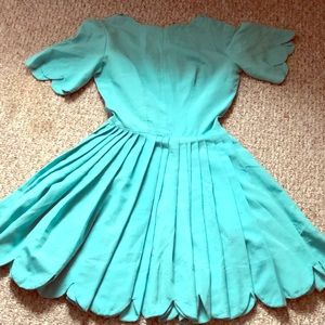 Vintage Tiffany Blue dress